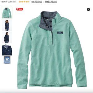 LL Bean Women's Soft Cotton Rugby